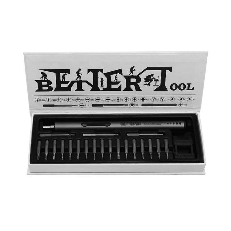 SEQURE ES-180 Micro Electric Screwdriver w/20 Bits