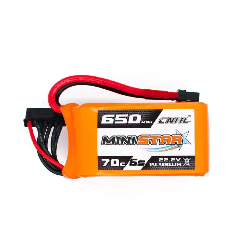 CNHL Ministar 650mAh 22.2V 6S 70C Lipo Battery XT30
