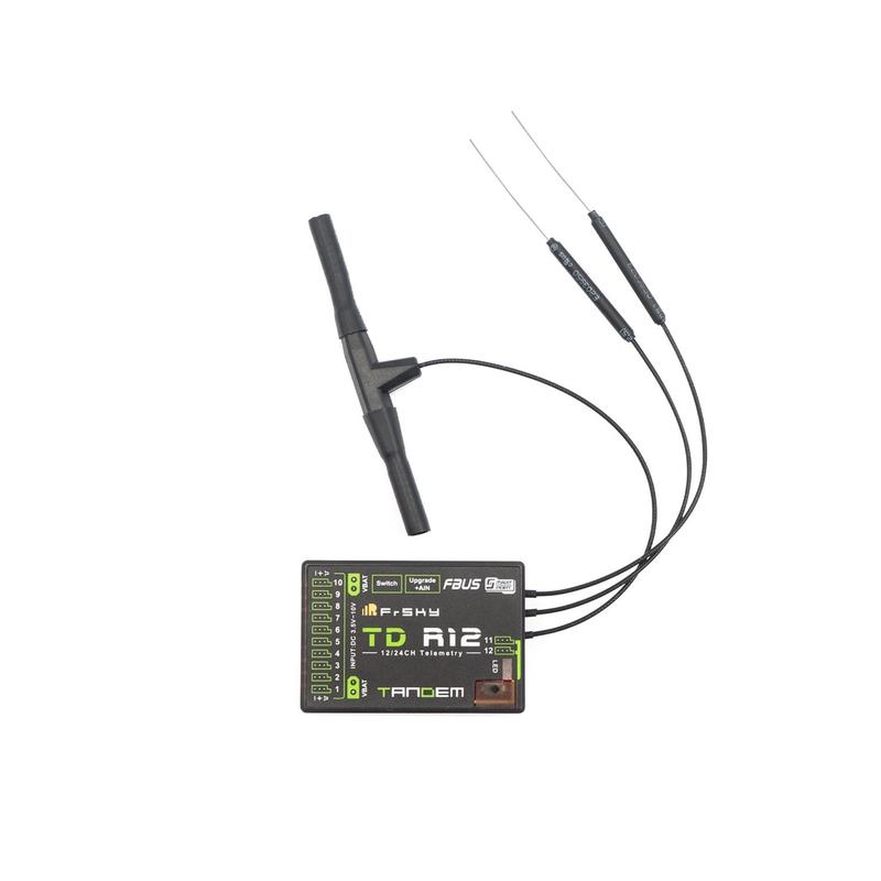 FrSky TD R12 Tandem Dual-Band Receiver (2.4GHz/900MHz)