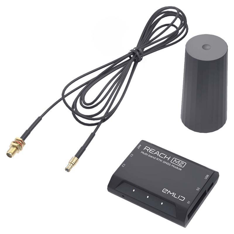 Reach M2 Multi-Band RTK / PPK GNSS Kit w/ Helical Antenna