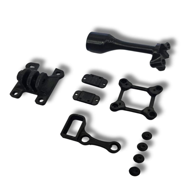 TBS Source One V5 O4 Lite TPU 3D Printed Parts