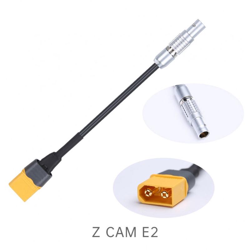 XT60H-Male Power Cable for Z CAM E2 / E2-M4