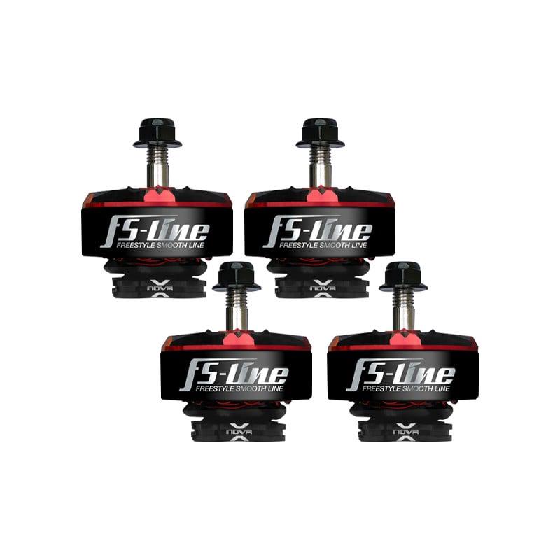 Xnova Freestyle Smooth Line 2207 Brushless Motors (4 Pack)
