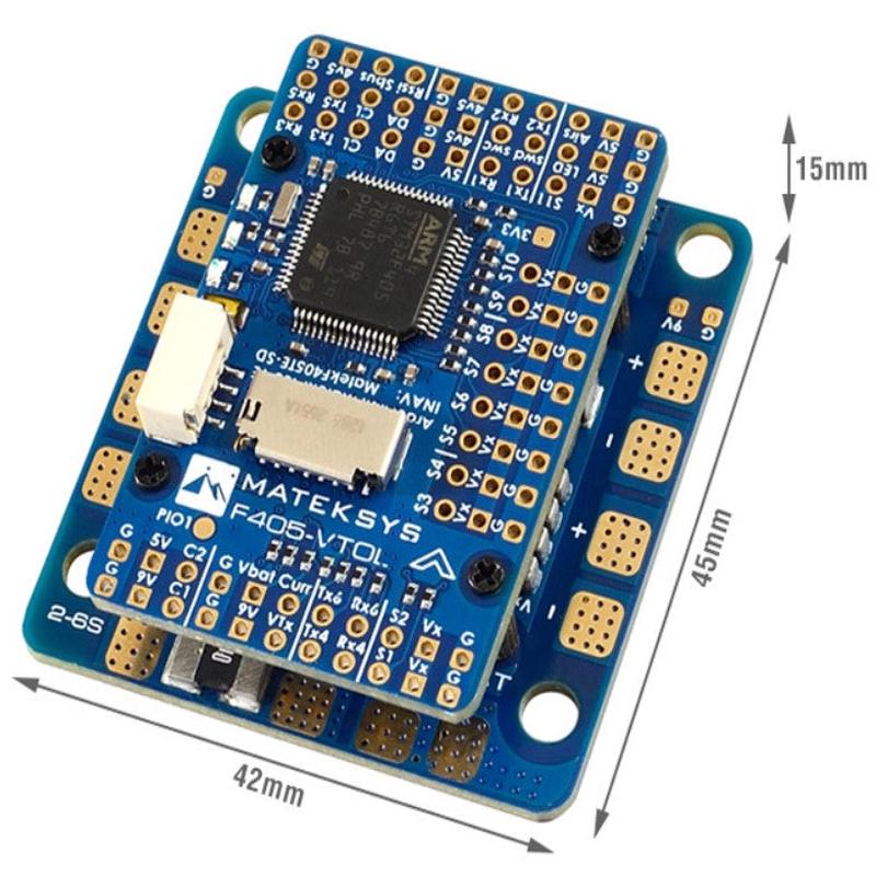 Matek F405-VTOL Flight Controller