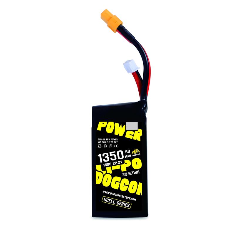 DOGCOM 1350mAh 150C 6S 22.2V UCELL series