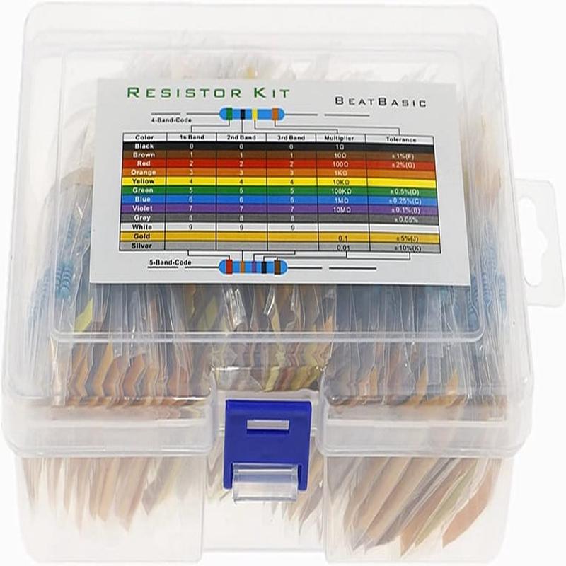 Resistor Pack 860pcs 86 Values x 10pcs 1/2W