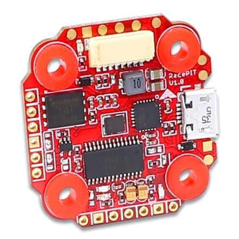FuriousFPV RacePit Mini OSD F4 Flight Controller, Black Box (20x20)