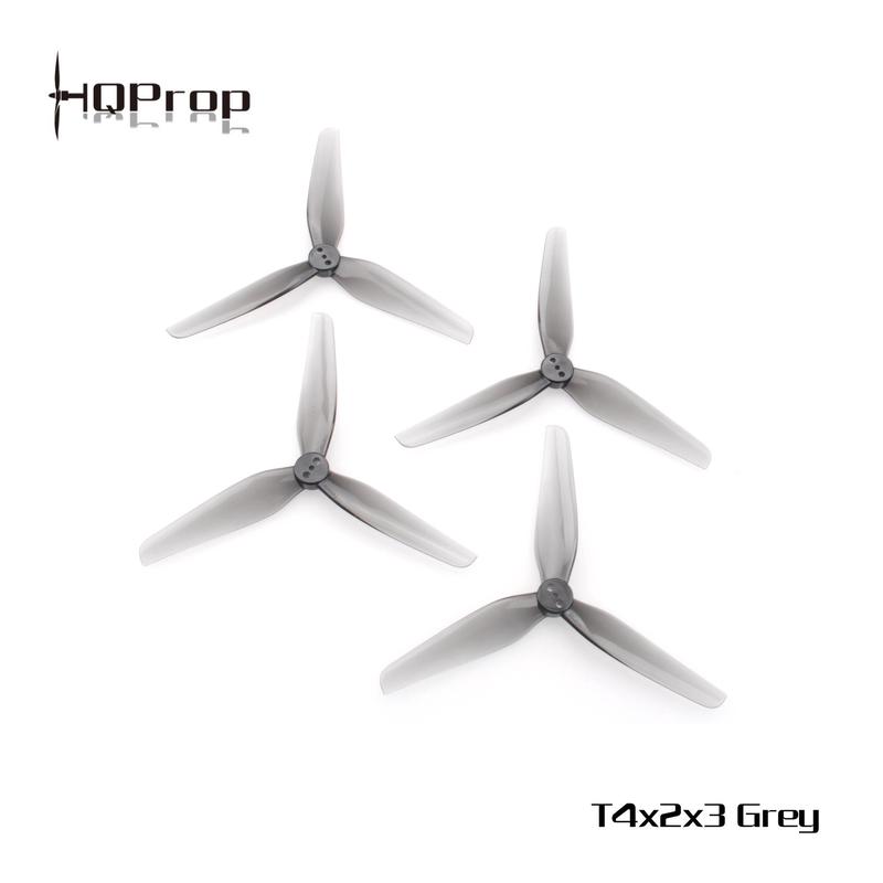HQ Durable Prop T4x2x3 Grey (2CW + 2CCW) Polycarbonate