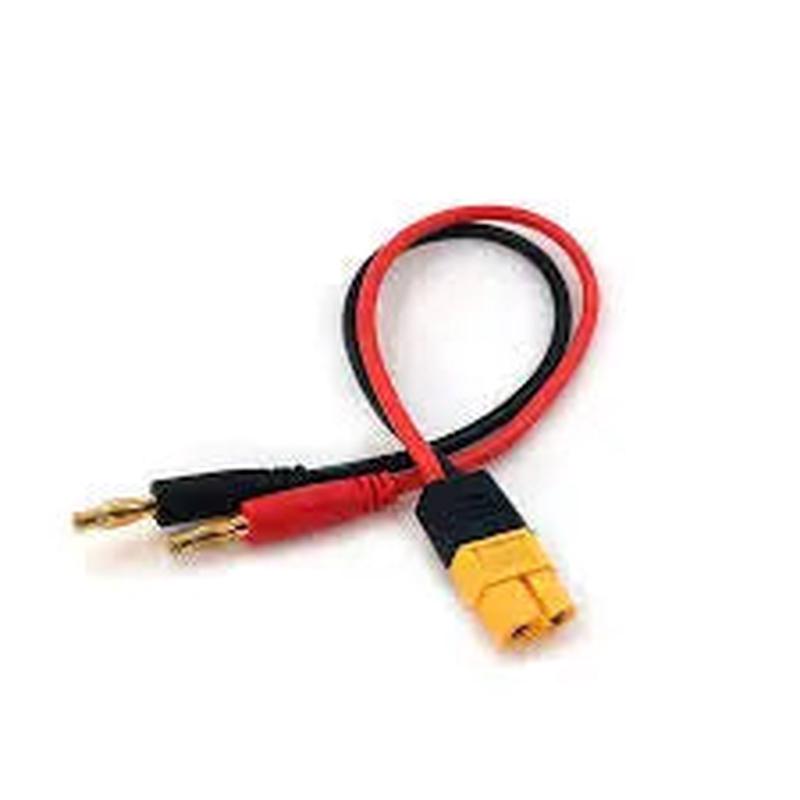 Power Supply Cable 4.0mm banana plug to XT60