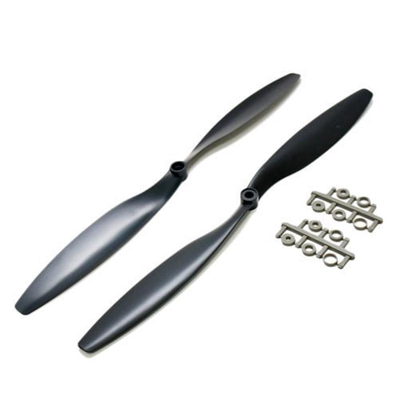 8x45 Propeller Set Carbon Fibre Reinforced
