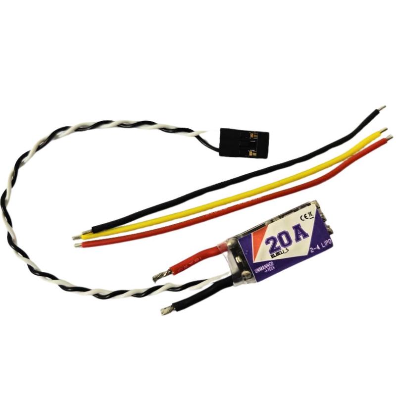 Cicada 20amp (2-4s) BLHeli_S Electronic Speed Controller