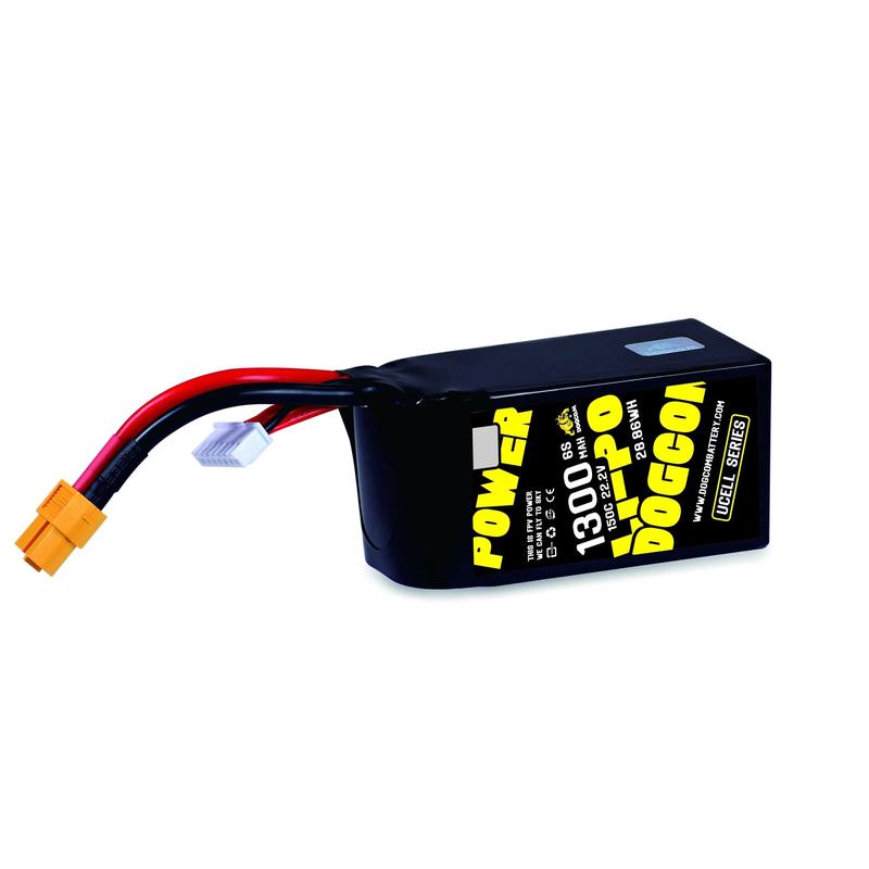 DOGCOM 1300mAh 150C 6S 22.2V UCELL series
