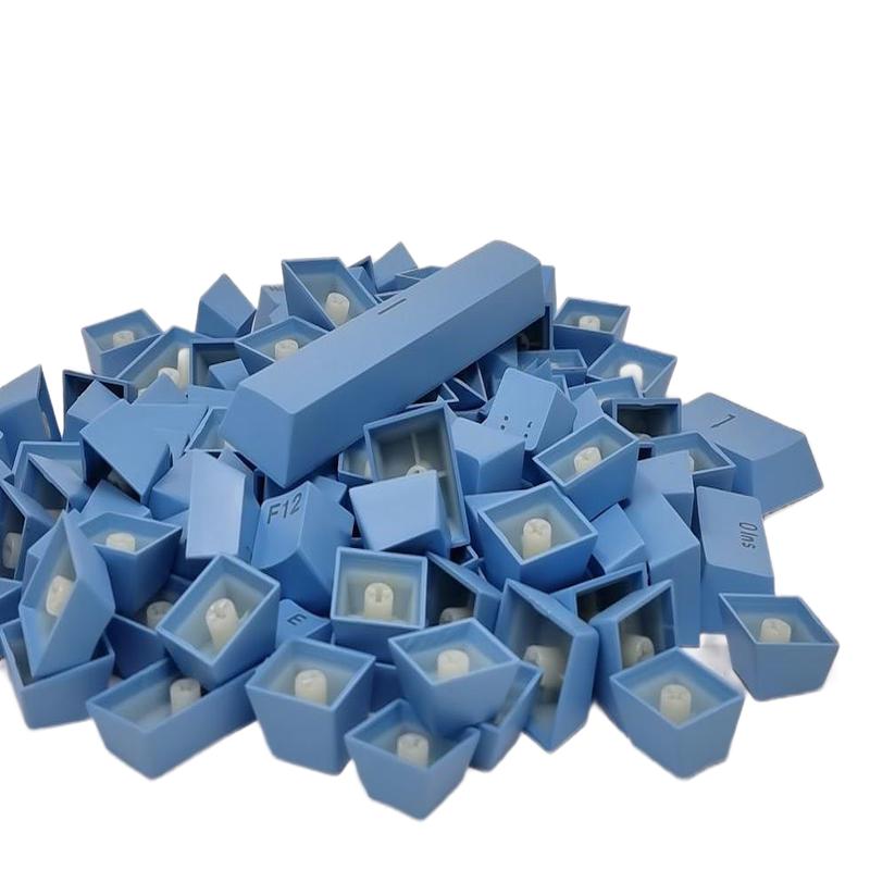 TKC ABS Blue Double Shot Keycaps