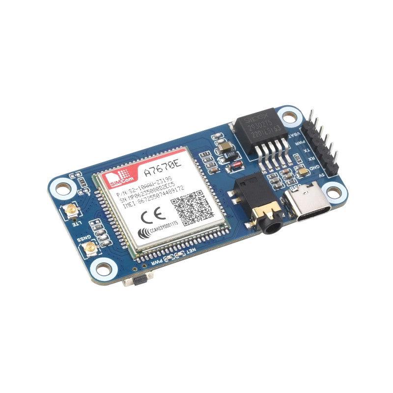 A7670E CAT-1 LTE/GNSS HAT for Raspberry Pi