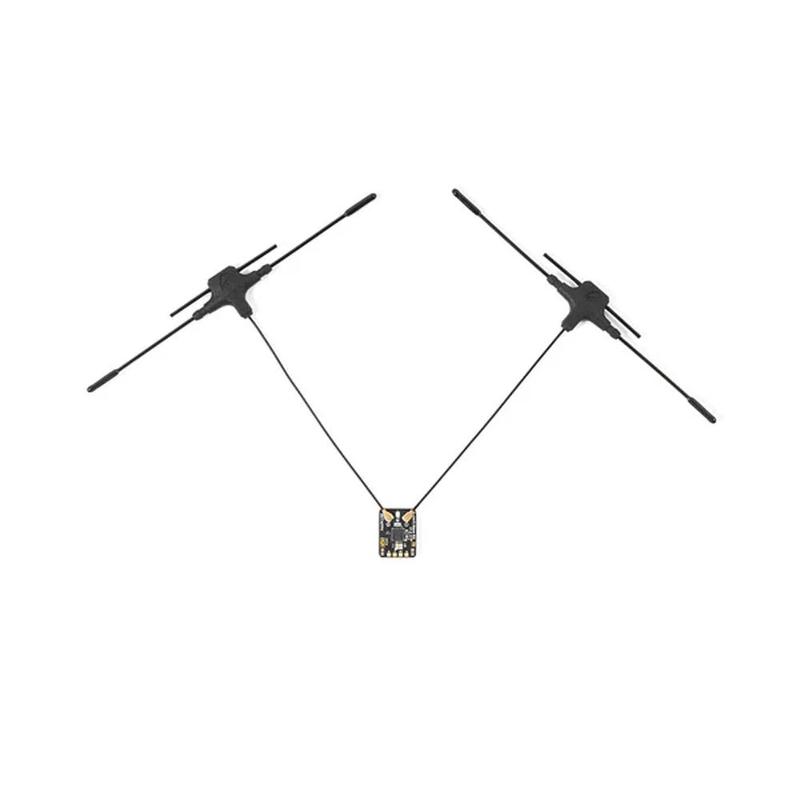 BETAFPV SuperX Gemini Xross Receiver w/ T-Antennas - Nano ELRS 2.4GHz/868Mhz