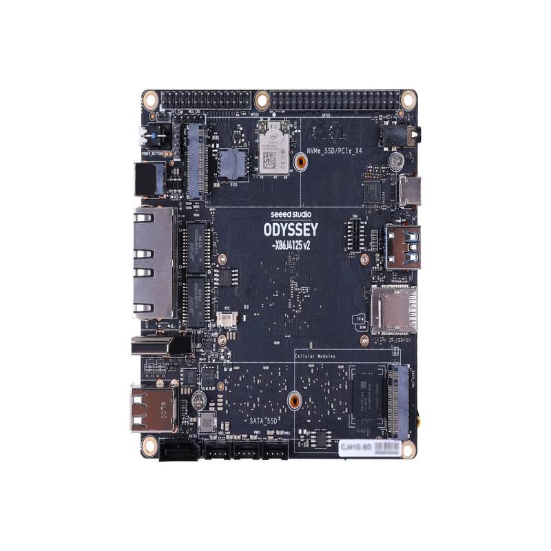 ODYSSEY - X86J4125864 v2 - with 64GB eMMC, Linux and RP2040 Core