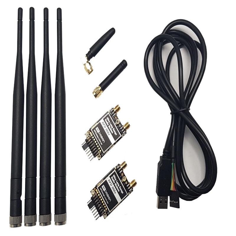 RF Design RFD 868x Long Range Telemetry Modem Bundle