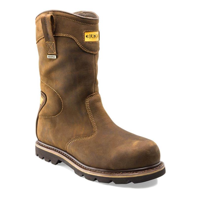 Buckler B701SMWP Crazy Horse Leather Goodyear Welted Waterproof Safety Rigger Boot
