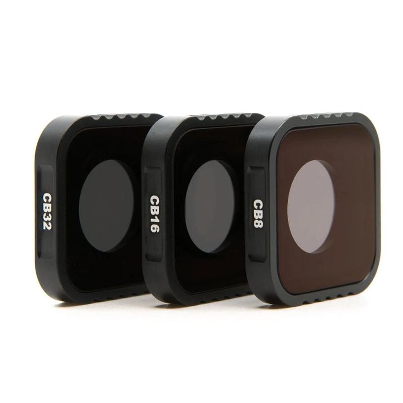 Camera Butter 3 Pack GoPro Hero 9 / 10 / 11 Twist-On ND Filter Set