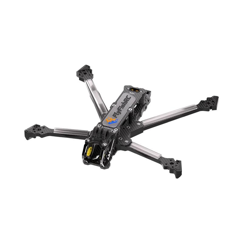 FlyFish RC Volador II VD6 O4 Deadcat FPV T700 Frame Kit (DJI O4 Pro Air Unit Version) with Black TPU Prints