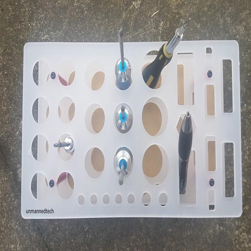 DroneBuildr Tool Storage Rack (2 levels)