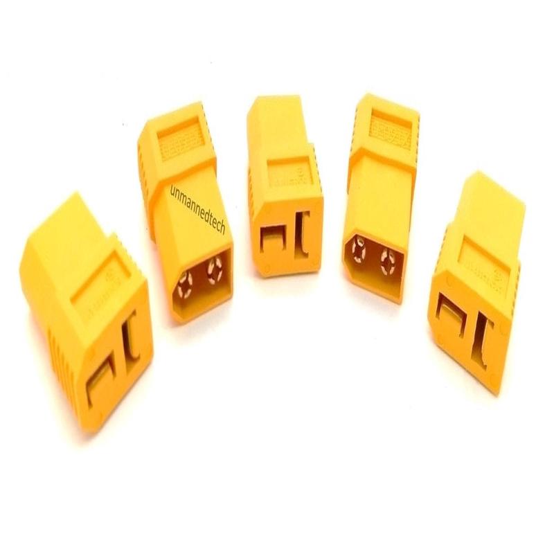 XT60 Male to Dean Style Female Adapter Connector (Pack of 5)