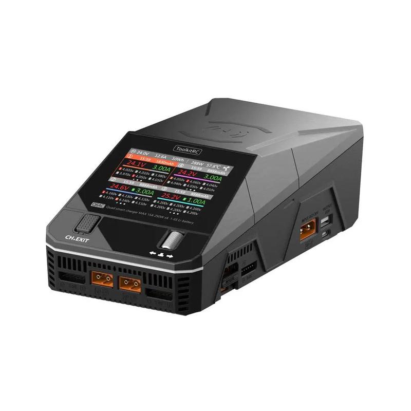 ToolkitRC Q6AC 4 Channel AC/DC Charger