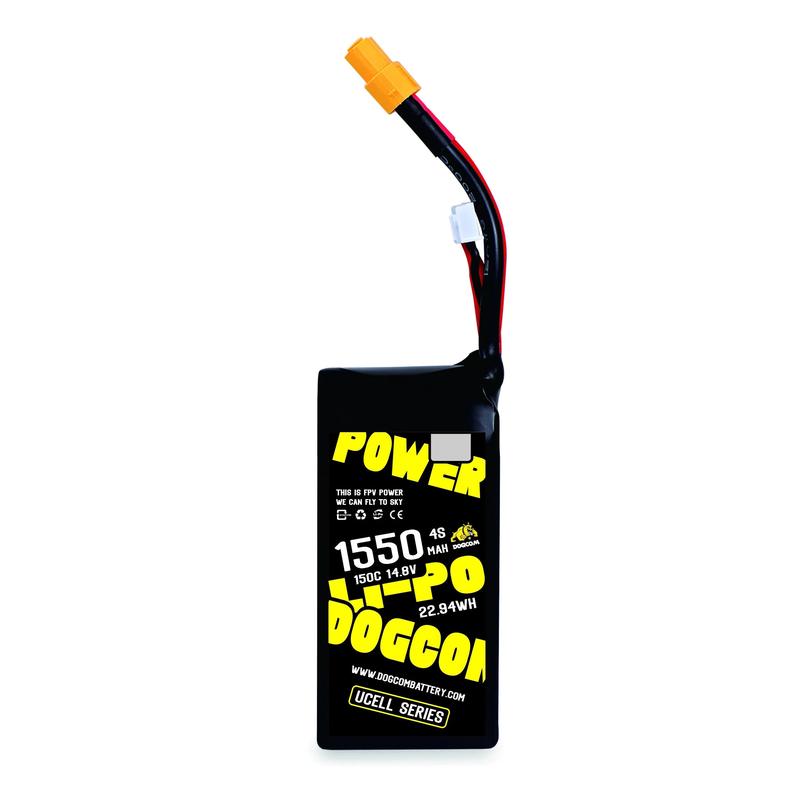 DOGCOM 1550mAh 150C 4S 14.8V UCELL series