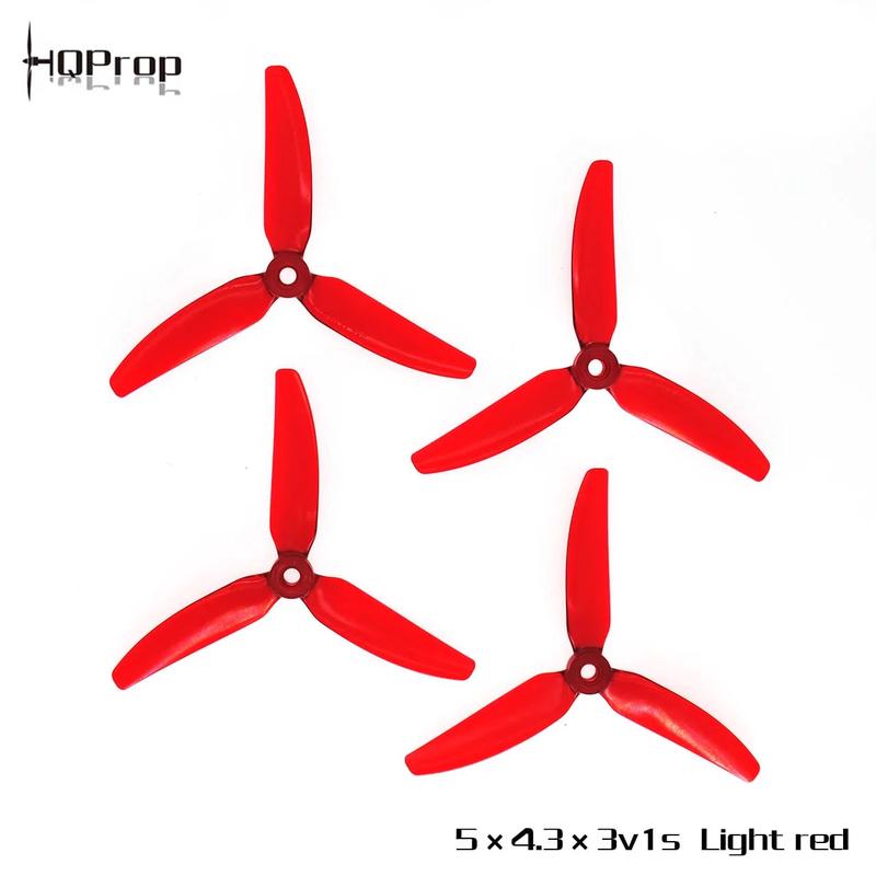 HQProp DP 5x4.3x3 V1S Propeller 3 Blade (2CW, 2CCW)