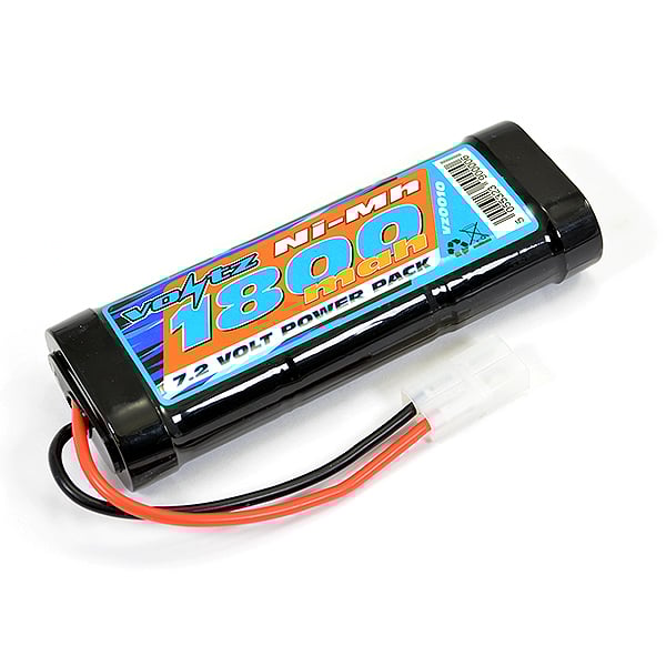 Voltz 1800mAh 7.2V NiMh Stick Pack Battery (Tamiya Connector)