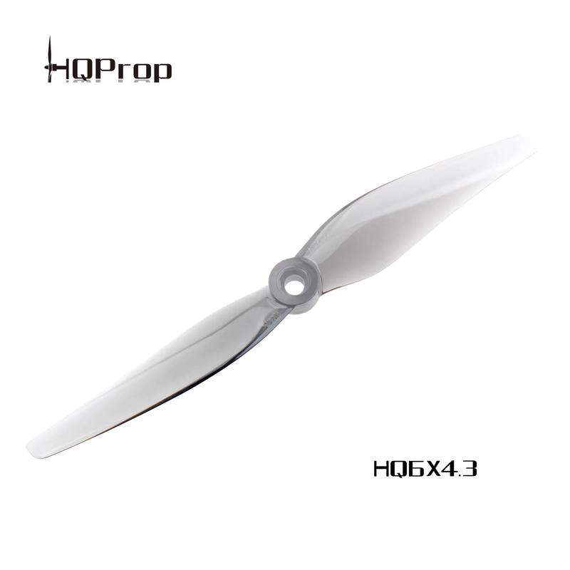 HQProp 6X4.3 Grey Propeller 2 Blade (2CW, 2CCW)