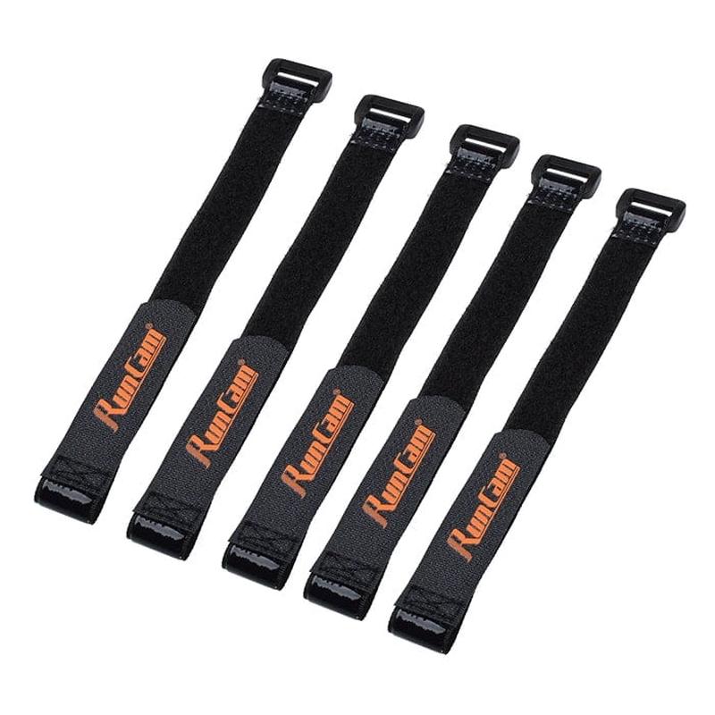 RunCam Battery Strap Pack (Black, Pack of 5)