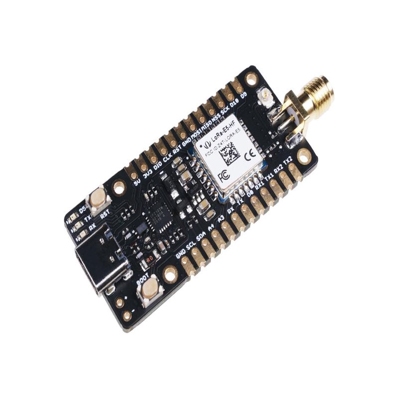 LoRa-E5 mini (STM32WLE5JC) Dev Board, LoRaWAN supported