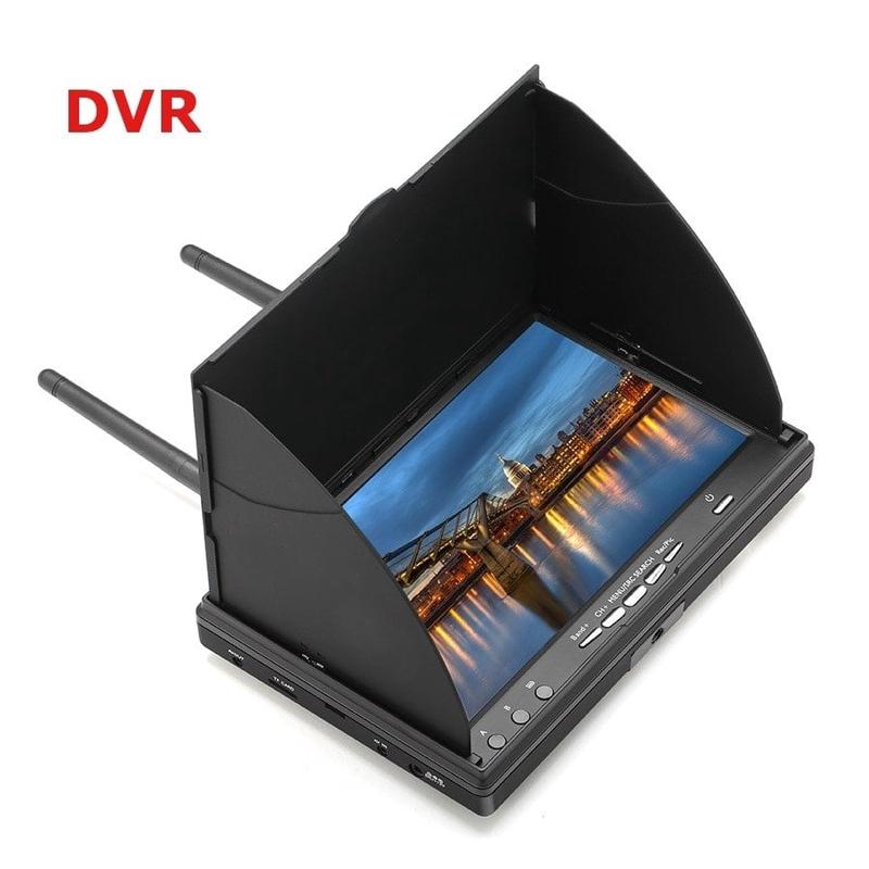 7-Inch Diversity FPV Monitor with Built-in DVR