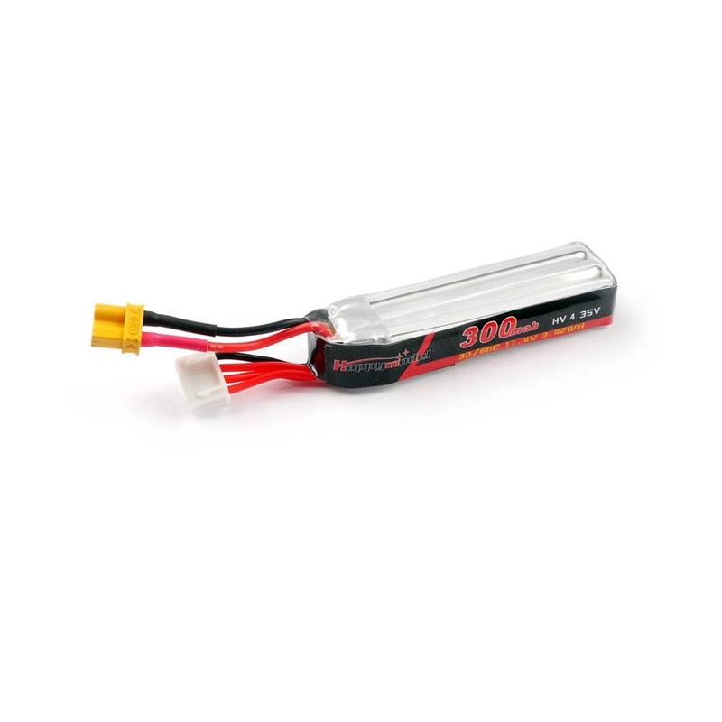 Happymodel 300mAh 3S HV 11.4V Micro Battery for Mobula7 HD