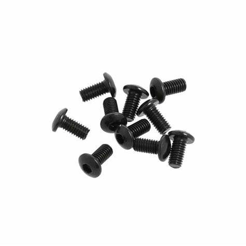 10x M3 x 6mm Aluminium Button Head Screw Pack