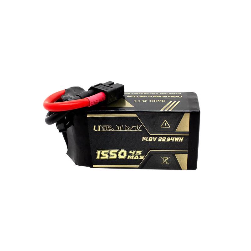 CNHL Ultra Black 1550mAh 14.8V 4S 150C Lipo Battery XT60