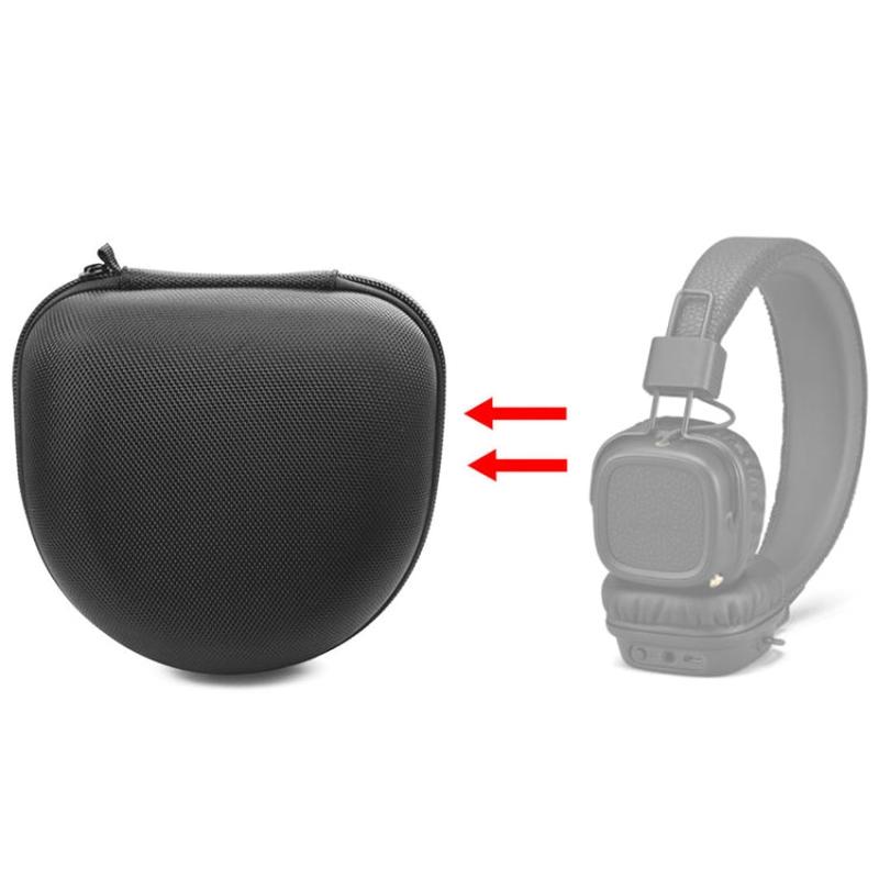 Portable Headphone Storage Protection Bag for Marshall MAJOR III / II, Size: 16.7 x 15.6 x 7.9cm
