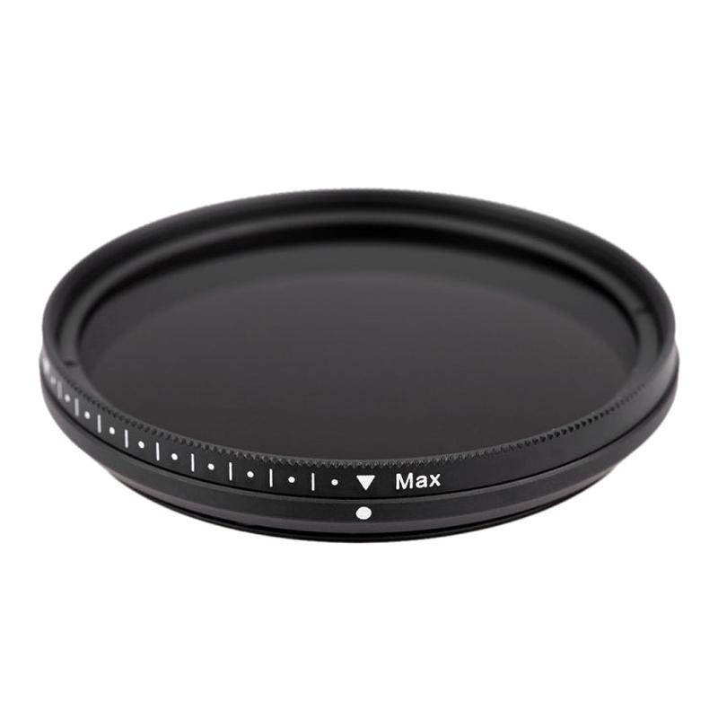 52mm ND Fader Neutral Density Adjustable Variable Filter ND 2 to ND 400 Filter