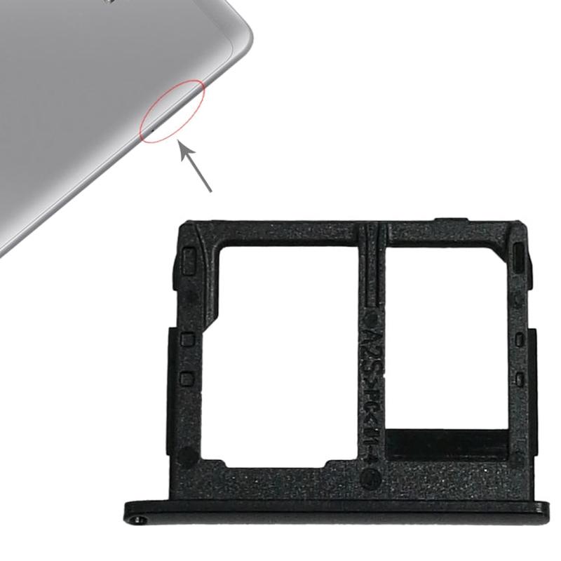 For Galaxy Tab A 8.0 / T380 / T385 SIM Card Tray + Micro SD Card Tray