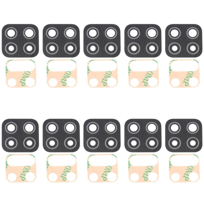 For Samsung Galaxy A12 SM-A125 10pcs Back Camera Lens