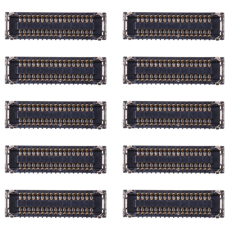10 PCS Motherboard LCD Display FPC Connector for Huawei Y6 (2019)