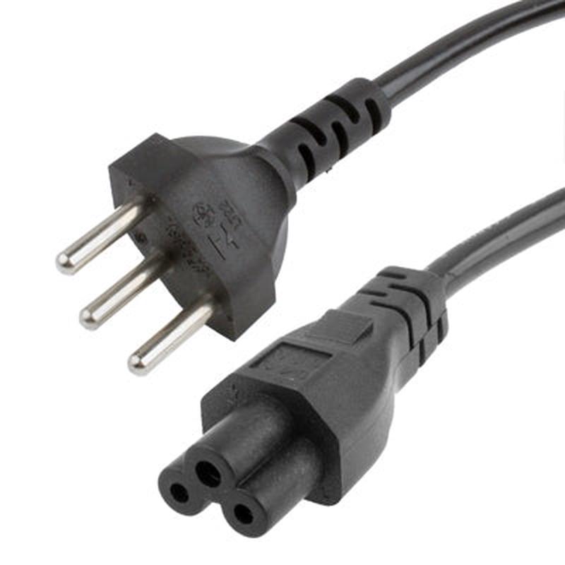 3 Prong Style Switzerland Notebook AC Power Cord, Length: 1.5m