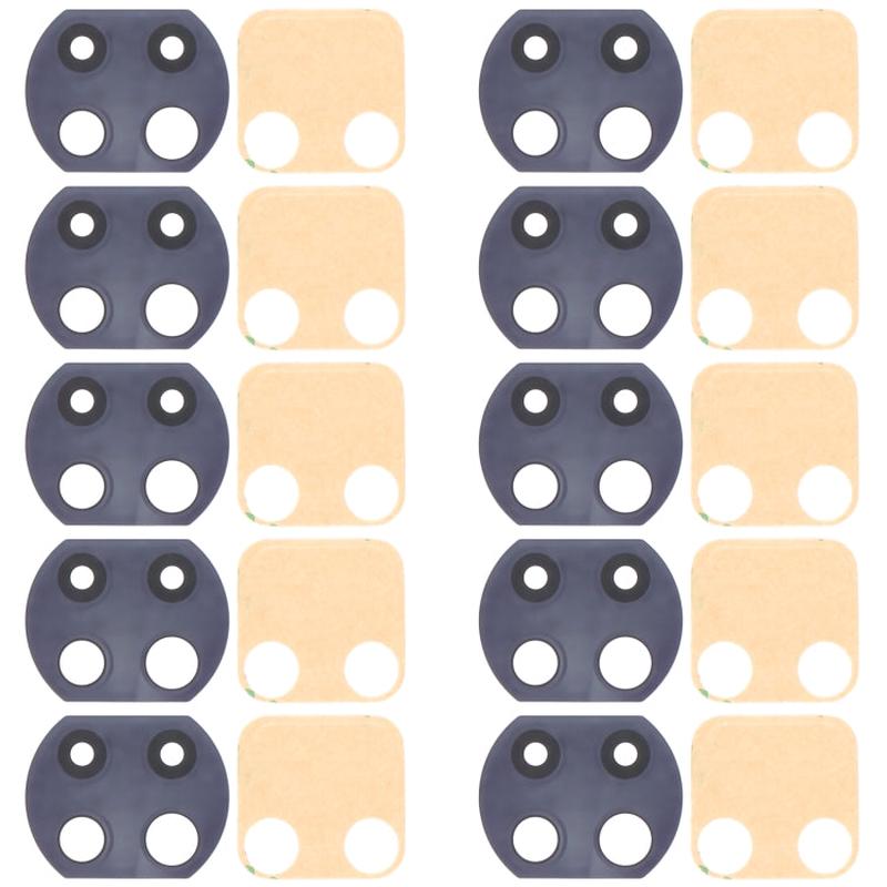 10 PCS Back Camera Lens for Xiaomi Mi 10i M2007J17I