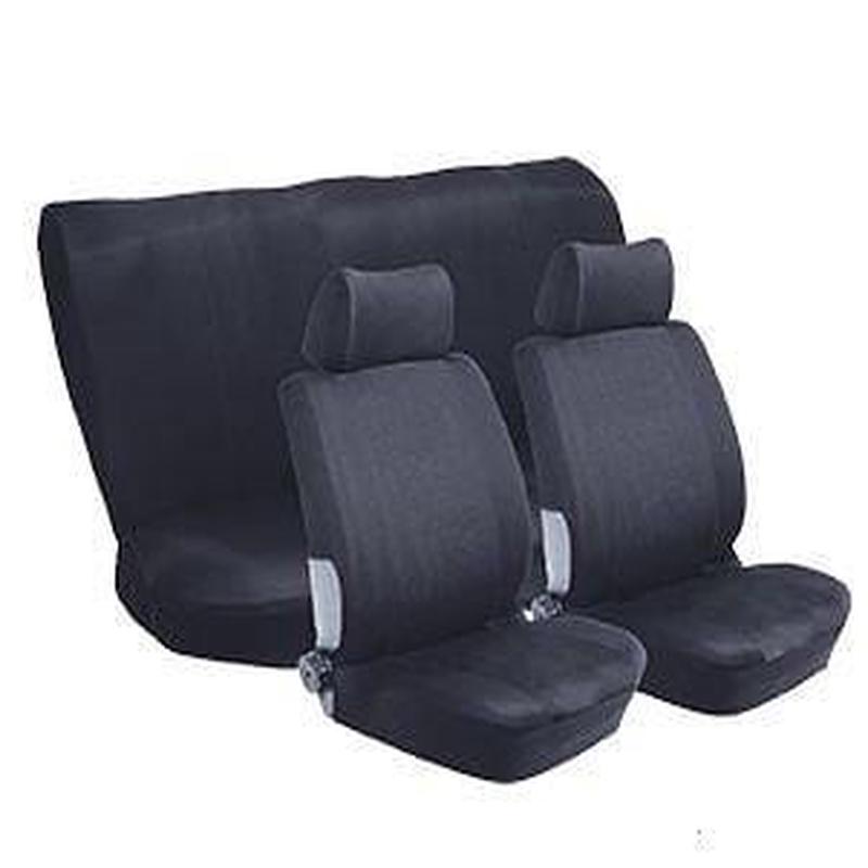 Sprinter Car Seat Cover Set 6-Piece Black (SA160)