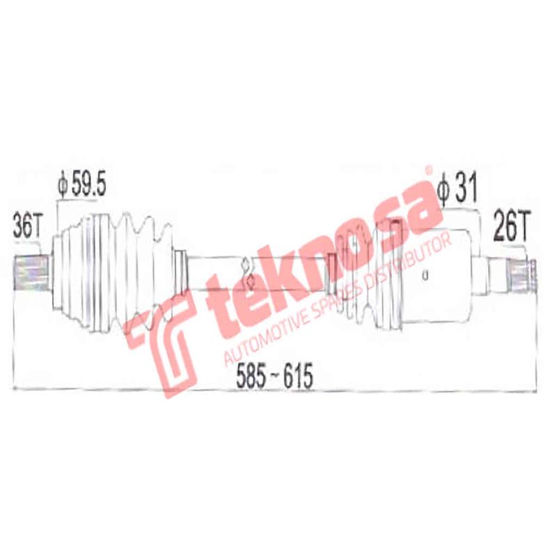 Vw Passat 08-12 /G5/G6/Caddy Lh Audi A3 2.0Fsi 2003- Seat Altea Leon Vw Golf Jetta Passat 2.0Fsi 2004- Dau200
