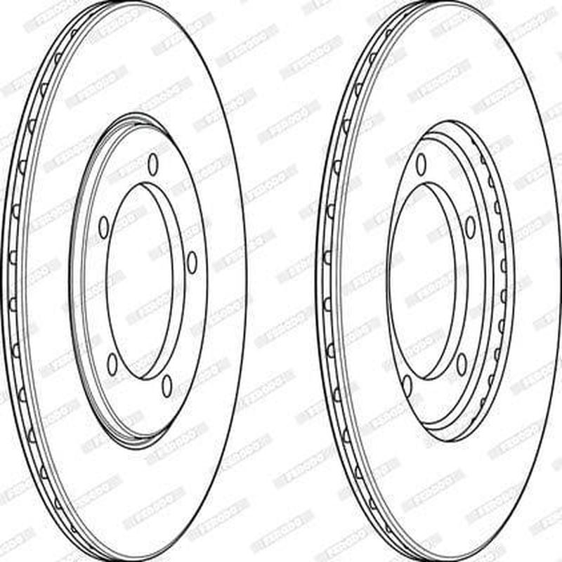 Brake Disc Front Mahindra Bolero Camper Pi (Single)