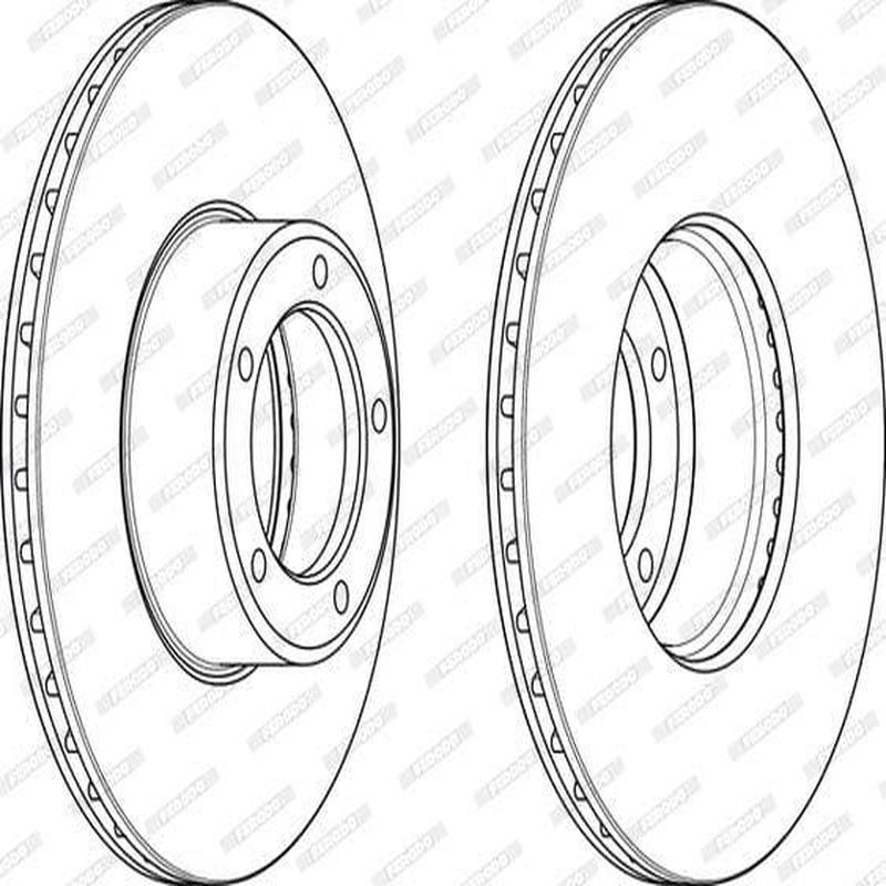 Brake Disc Front Tata Telcoline (Single)