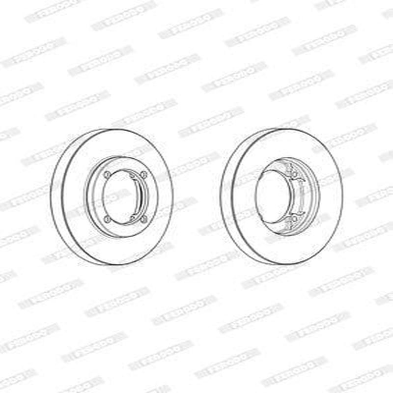 Brake Disc Solid Front Toyota Avanza (Single)