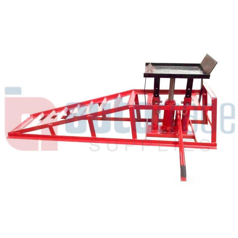 Ramps Drive On (1Pc) With Hydraulic Lift In Front (CR1501)